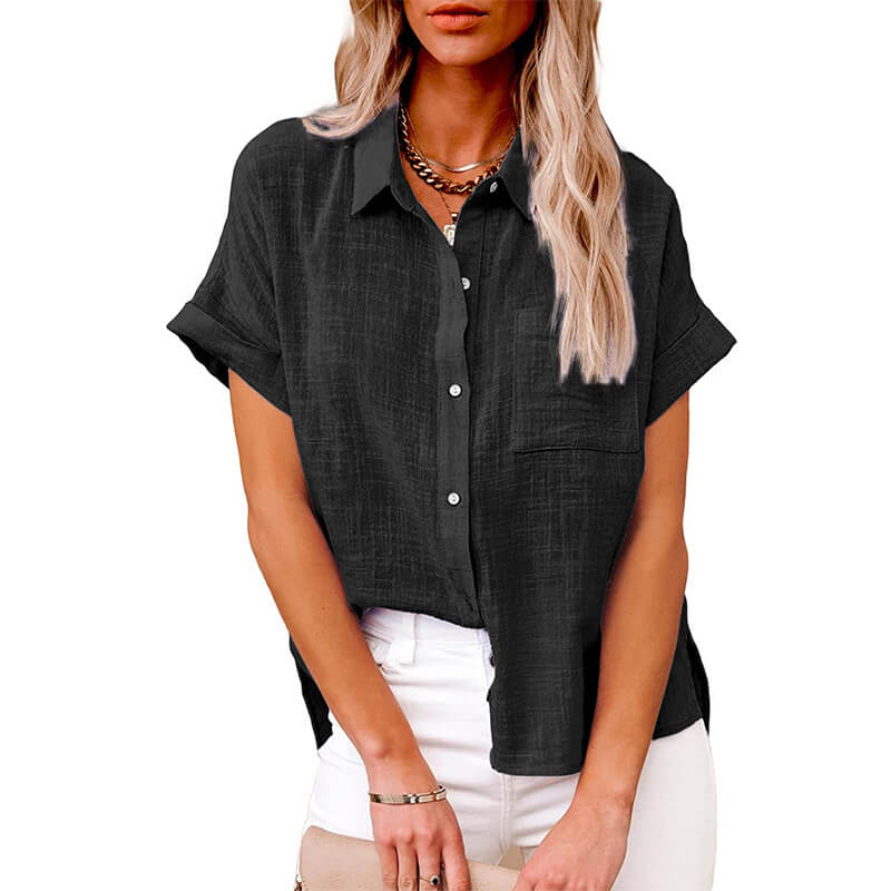 Geraldine - Timeless Button-Up Blouse