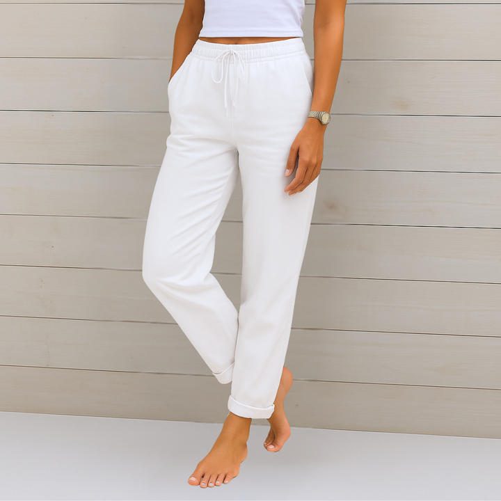 Elizabeth – Linen Stretch Pants