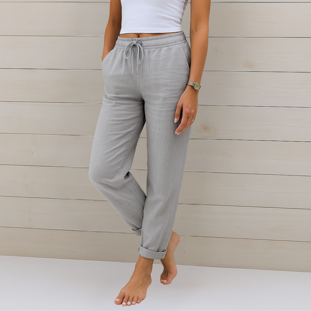 Elizabeth – Linen Stretch Pants