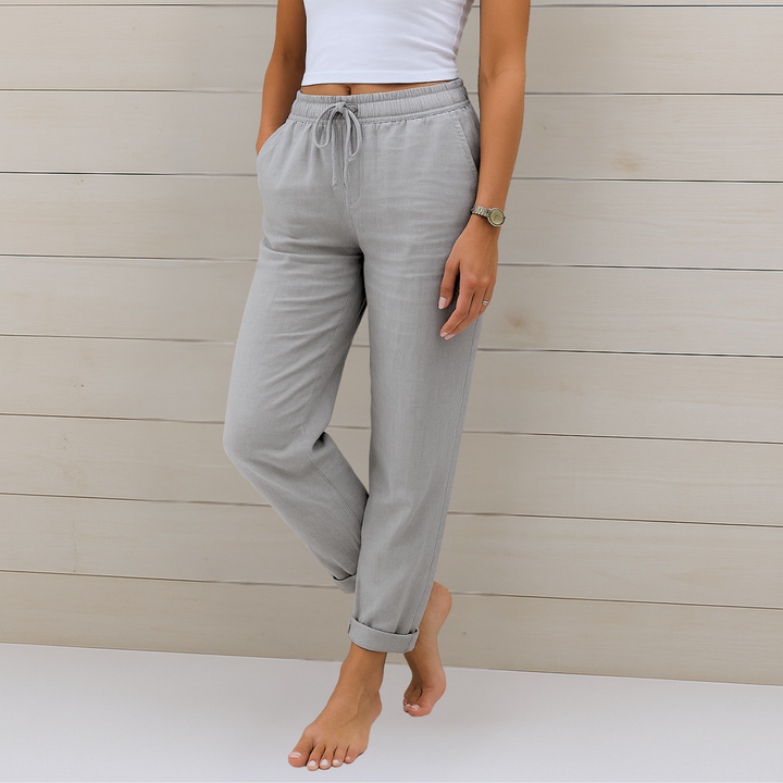 Elizabeth – Linen Stretch Pants