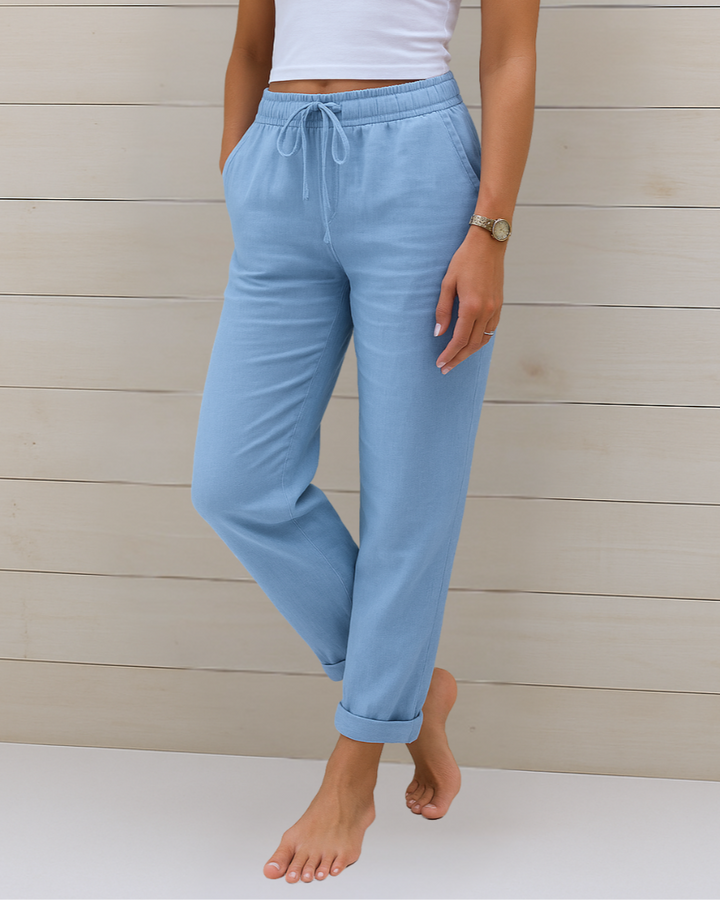 Elizabeth – Linen Stretch Pants