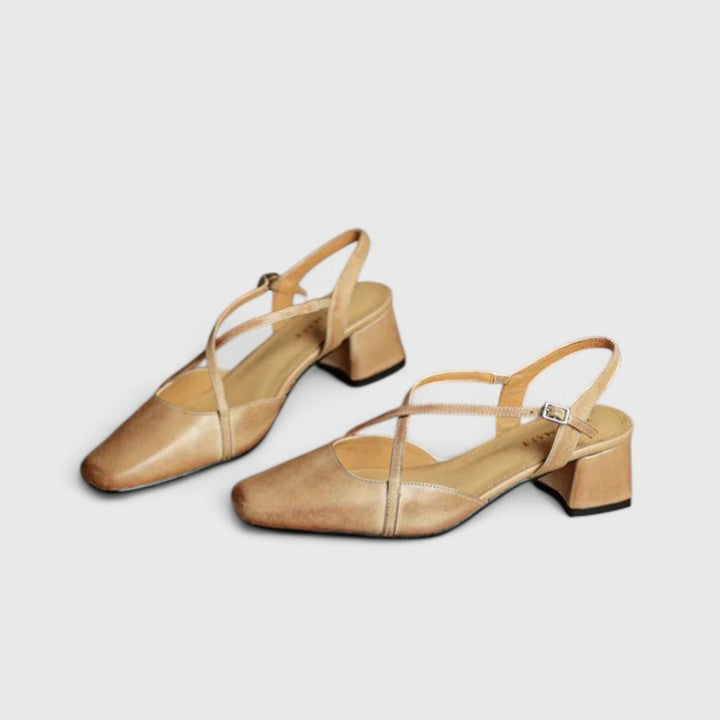 Evana - Chic Block Sandals