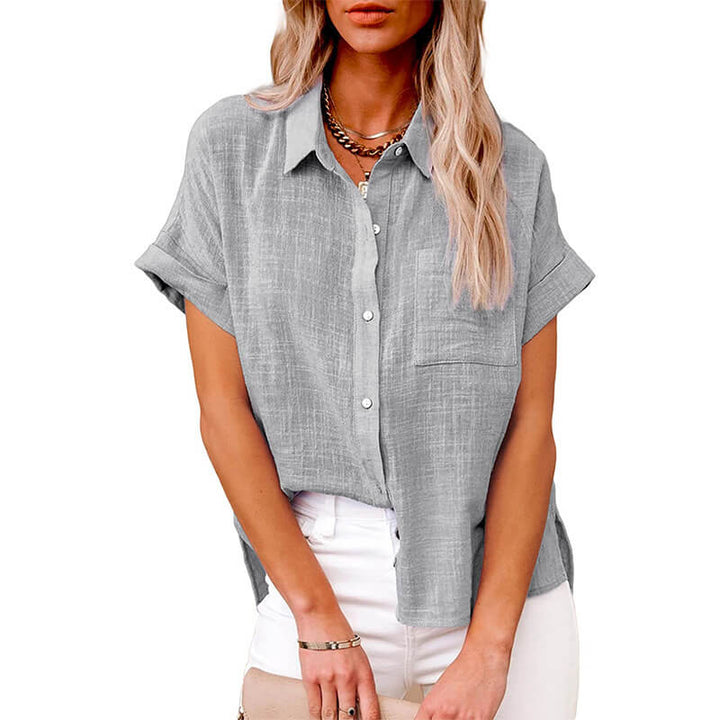 Geraldine - Timeless Button-Up Blouse