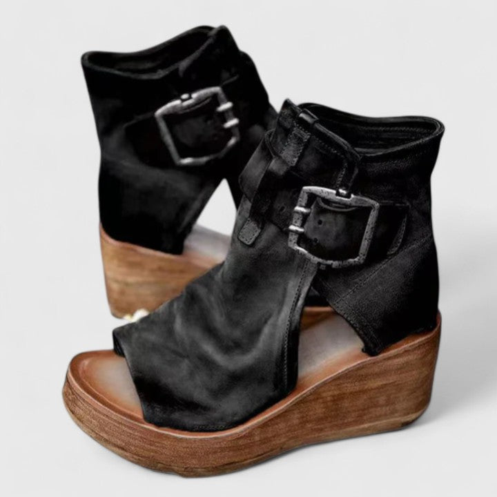 Karline -  Classic Wedge Sandals