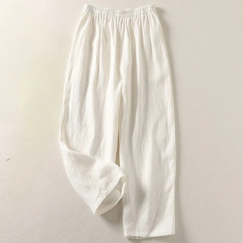 Pam - Relaxed Elastic-Waist Pants