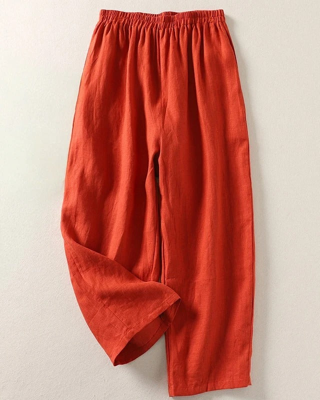 Pam - Relaxed Elastic-Waist Pants