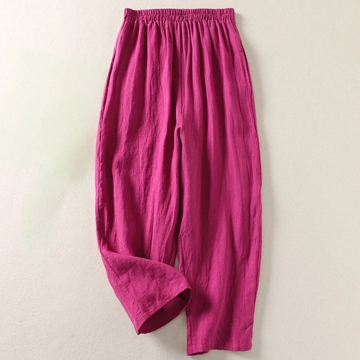 Pam - Relaxed Elastic-Waist Pants