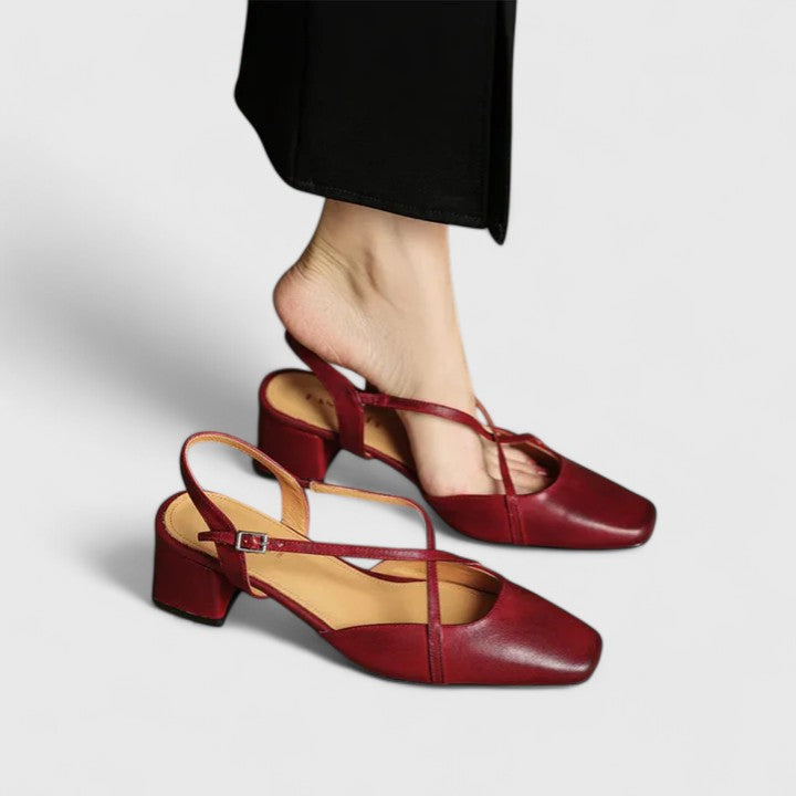 Evana - Chic Block Sandals