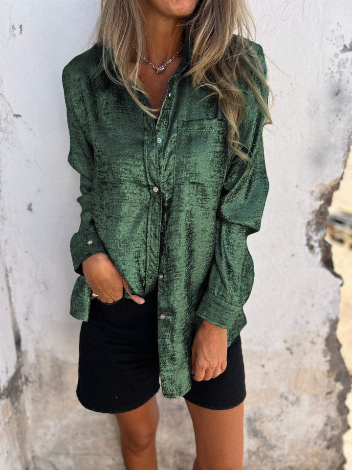Lynette - Chic Shimmer Shirt