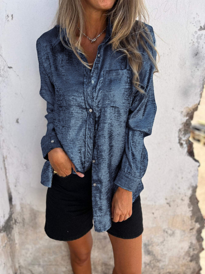 Lynette - Chic Shimmer Shirt
