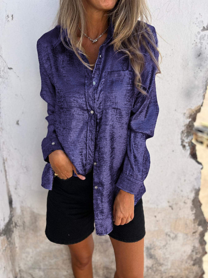 Lynette - Chic Shimmer Shirt