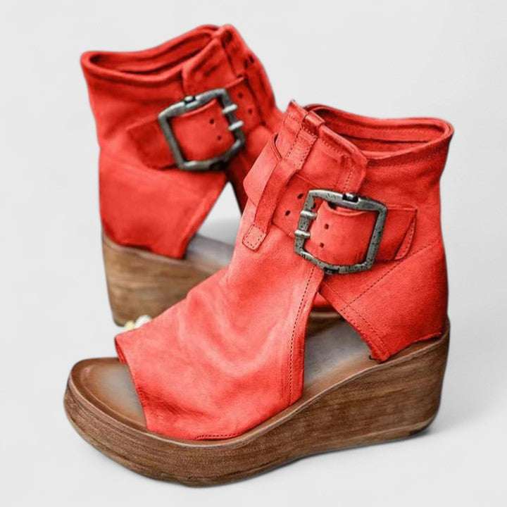 Karline -  Classic Wedge Sandals
