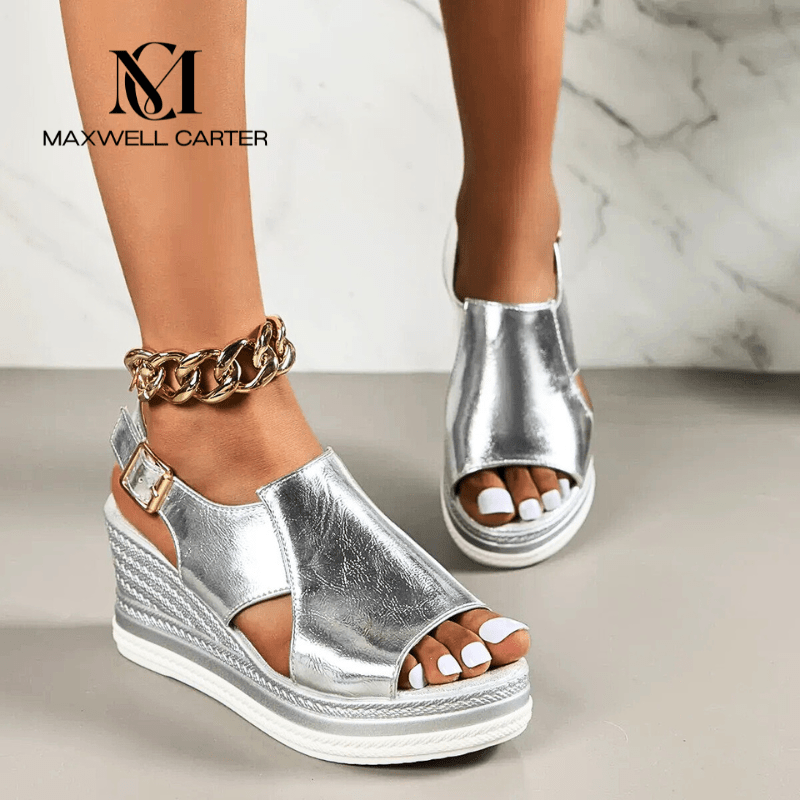 Baylie - Metallic Stylish Sandals