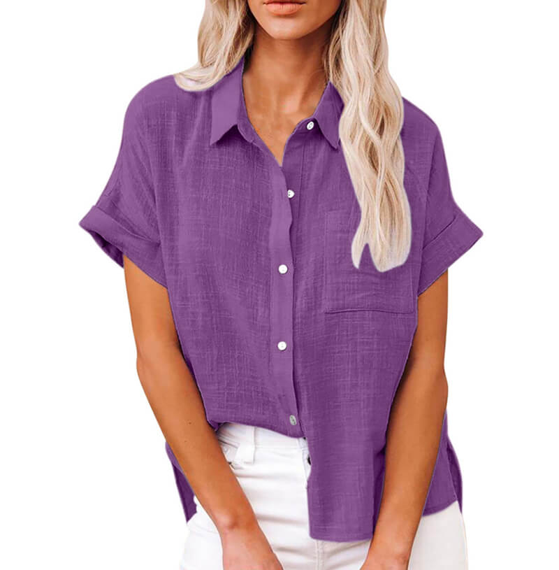 Geraldine - Timeless Button-Up Blouse