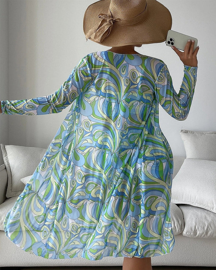 Glenda – Retro Wave Swim Set