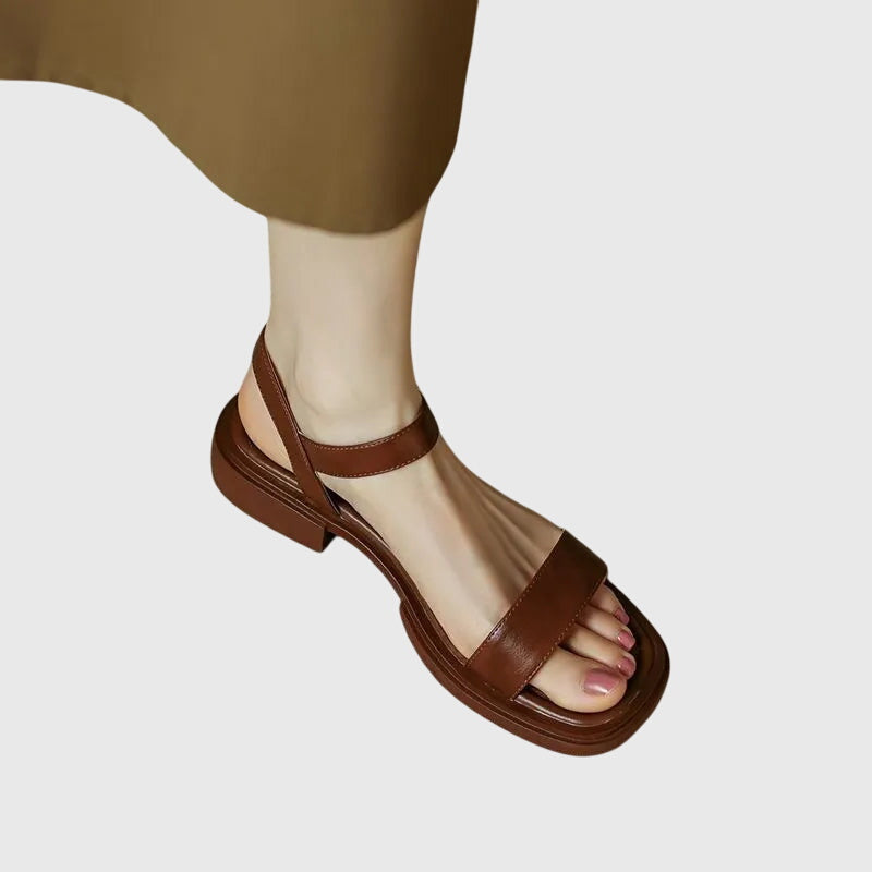 Kaia - Orthopaedic Leather Sandals