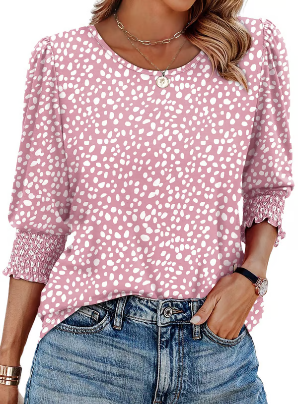 Sienna - Printed Charm Top