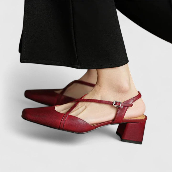 Evana - Chic Block Sandals