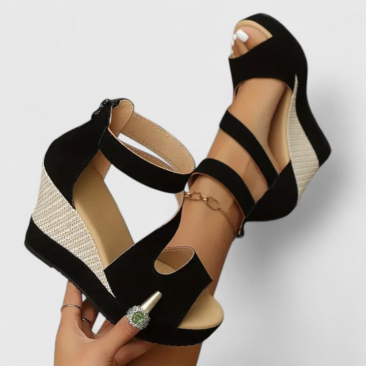 Aubrey - Stylish Wedge Sandals