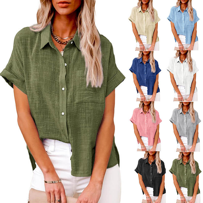 Geraldine - Timeless Button-Up Blouse