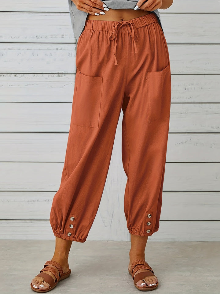Marilyn - Wide Leg Capri Pants