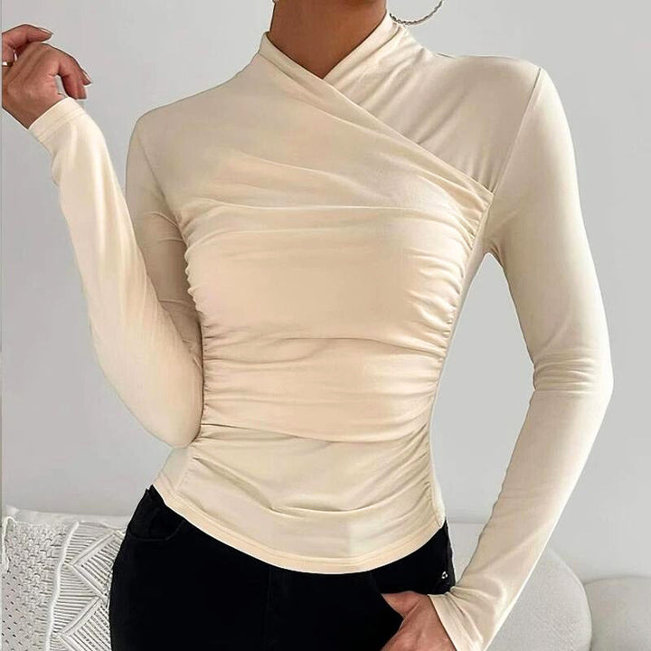Rosemary - Classic Cross-Neck Top