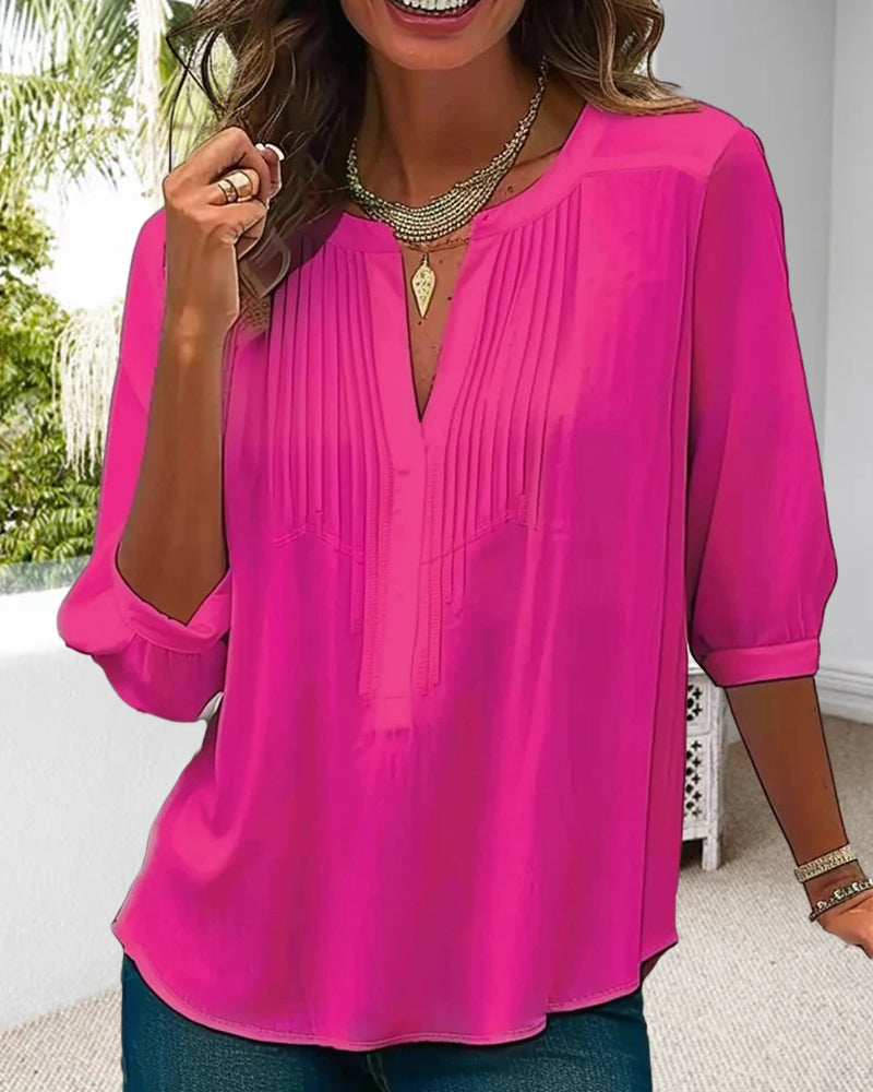 Elaine - Elegant Tunic Top