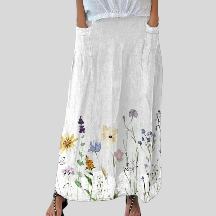 Maeve - Whisper Linen Skirt