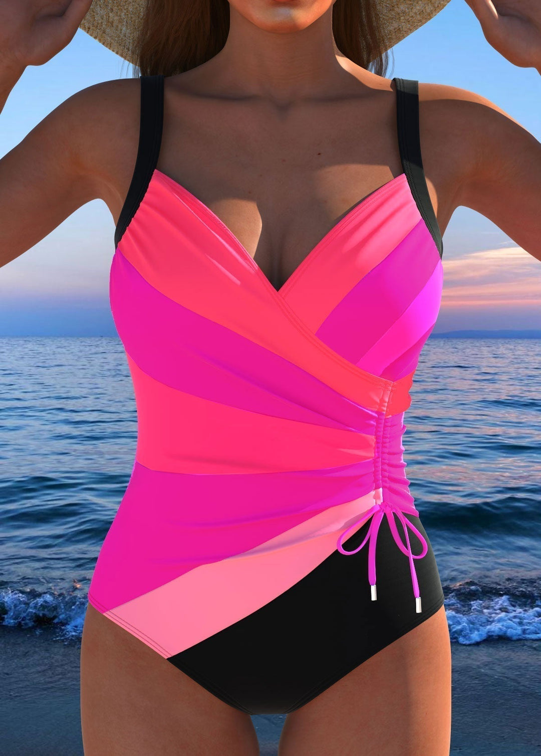 Victoria – Ocean Bloom Swimsuit