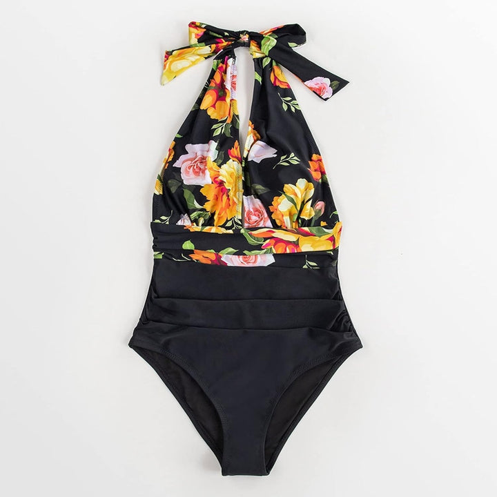 Frances – Floral Elegance Swimsuit
