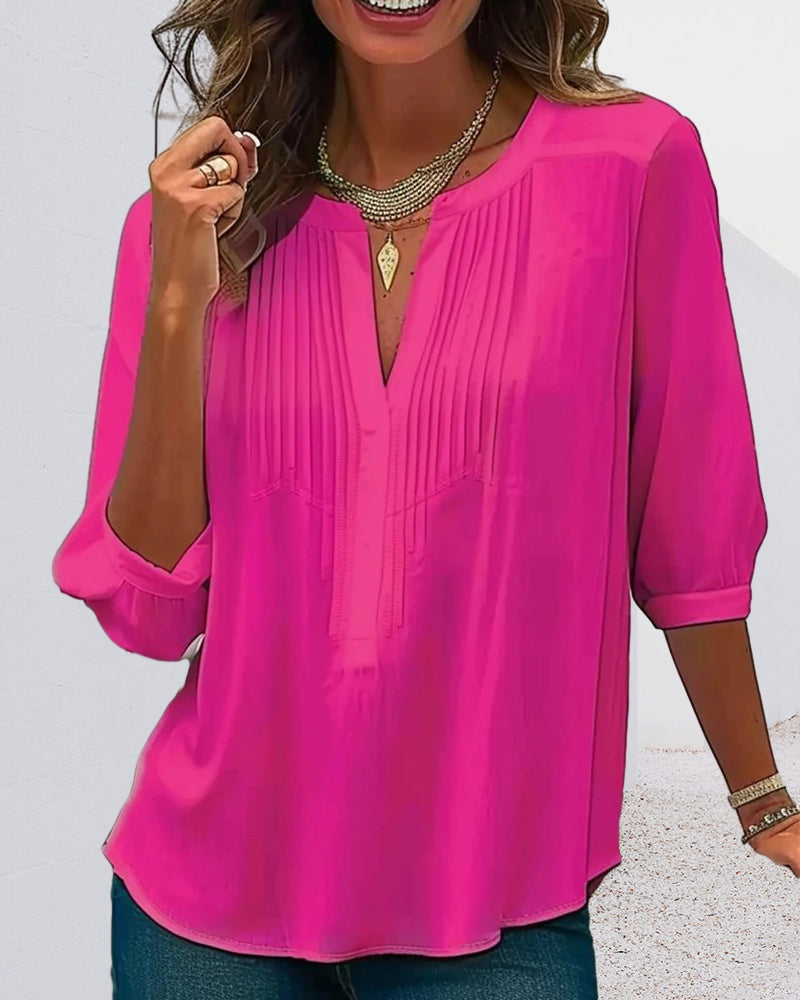 Elaine - Elegant Tunic Top