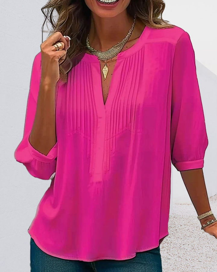 Elaine - Elegant Tunic Top