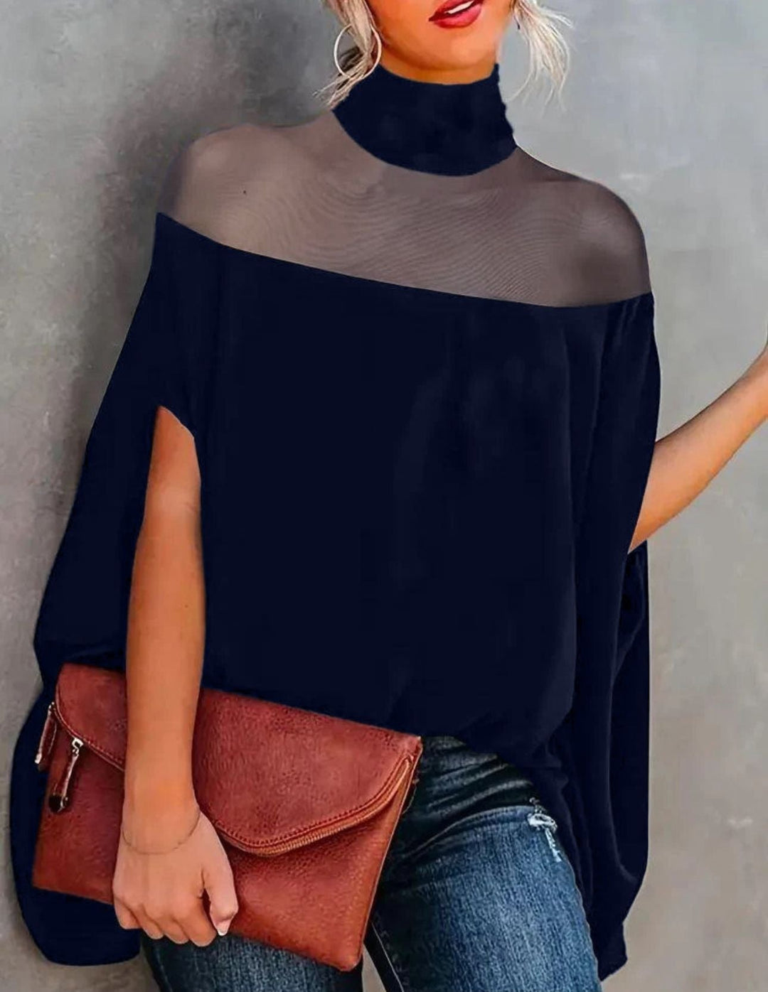 Janine - Modern Draped Top