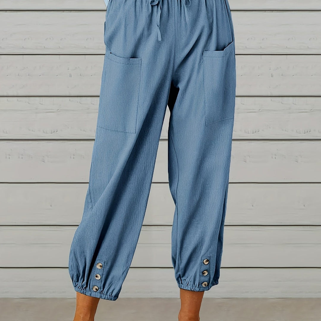 Marilyn - Wide Leg Capri Pants