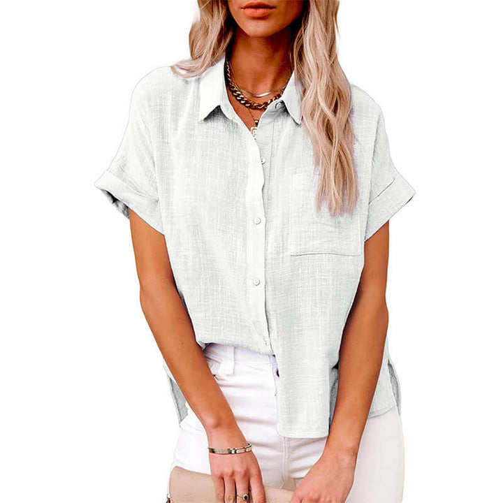 Geraldine - Timeless Button-Up Blouse