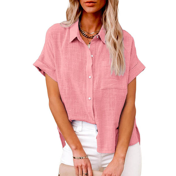 Geraldine - Timeless Button-Up Blouse
