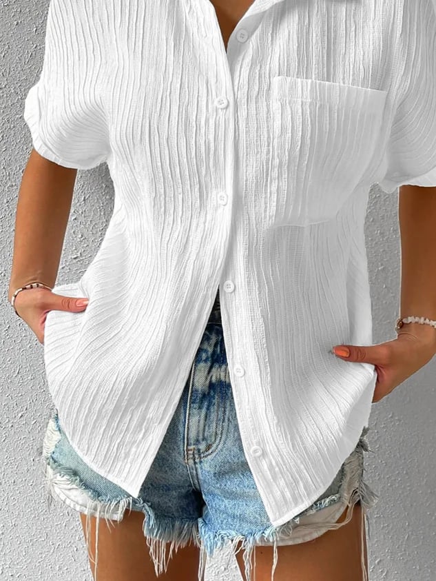 Margaret - Relaxed Textured Top
