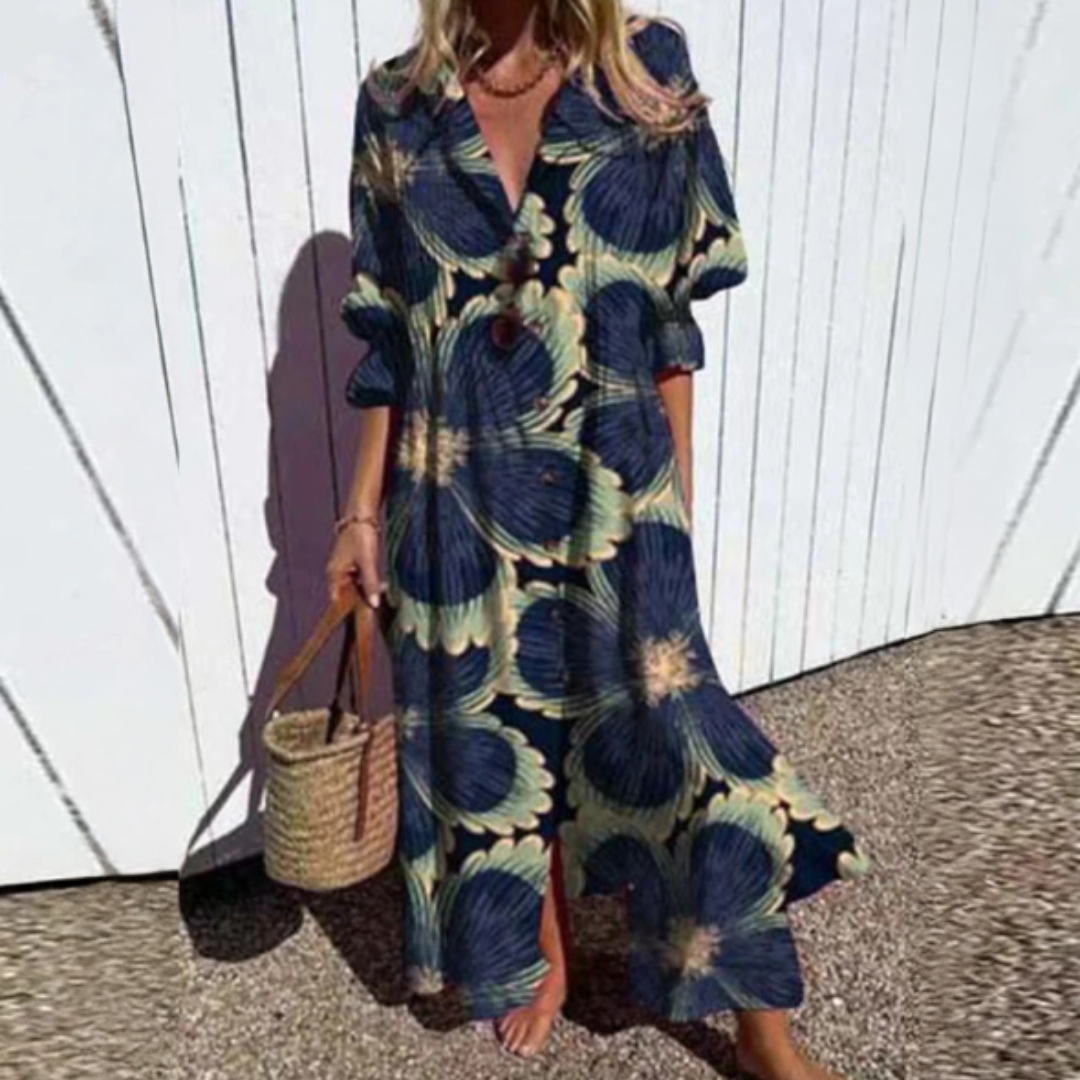 Faye – Coastal Breeze Dress