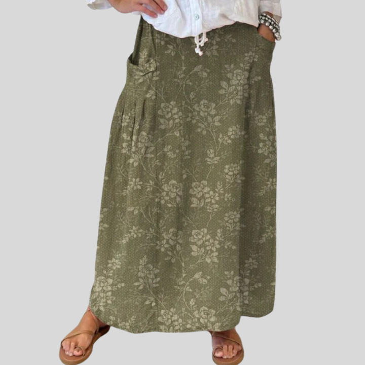 Nina - Whisper Linen Skirt