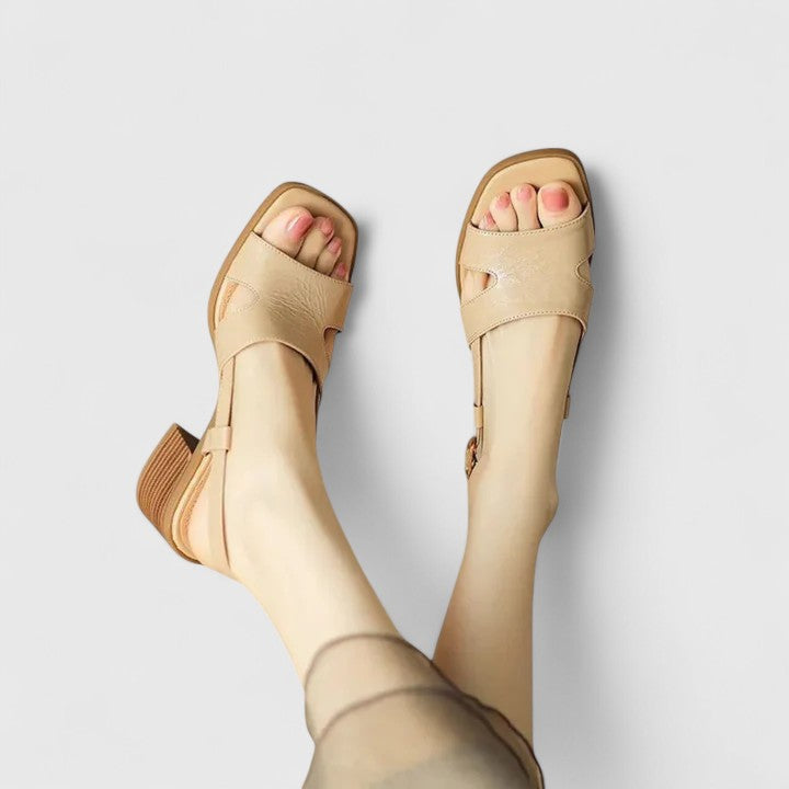 Georgie - Lightweight  Block Sandals
