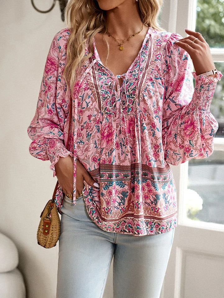 Gloria - Summer Floral Top