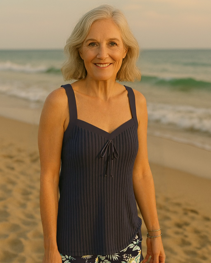 Marianne - Striped Beach Set