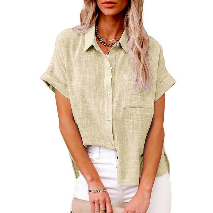 Geraldine - Timeless Button-Up Blouse