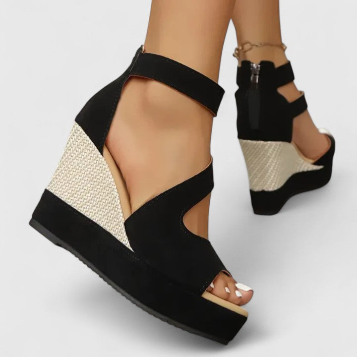 Aubrey - Stylish Wedge Sandals
