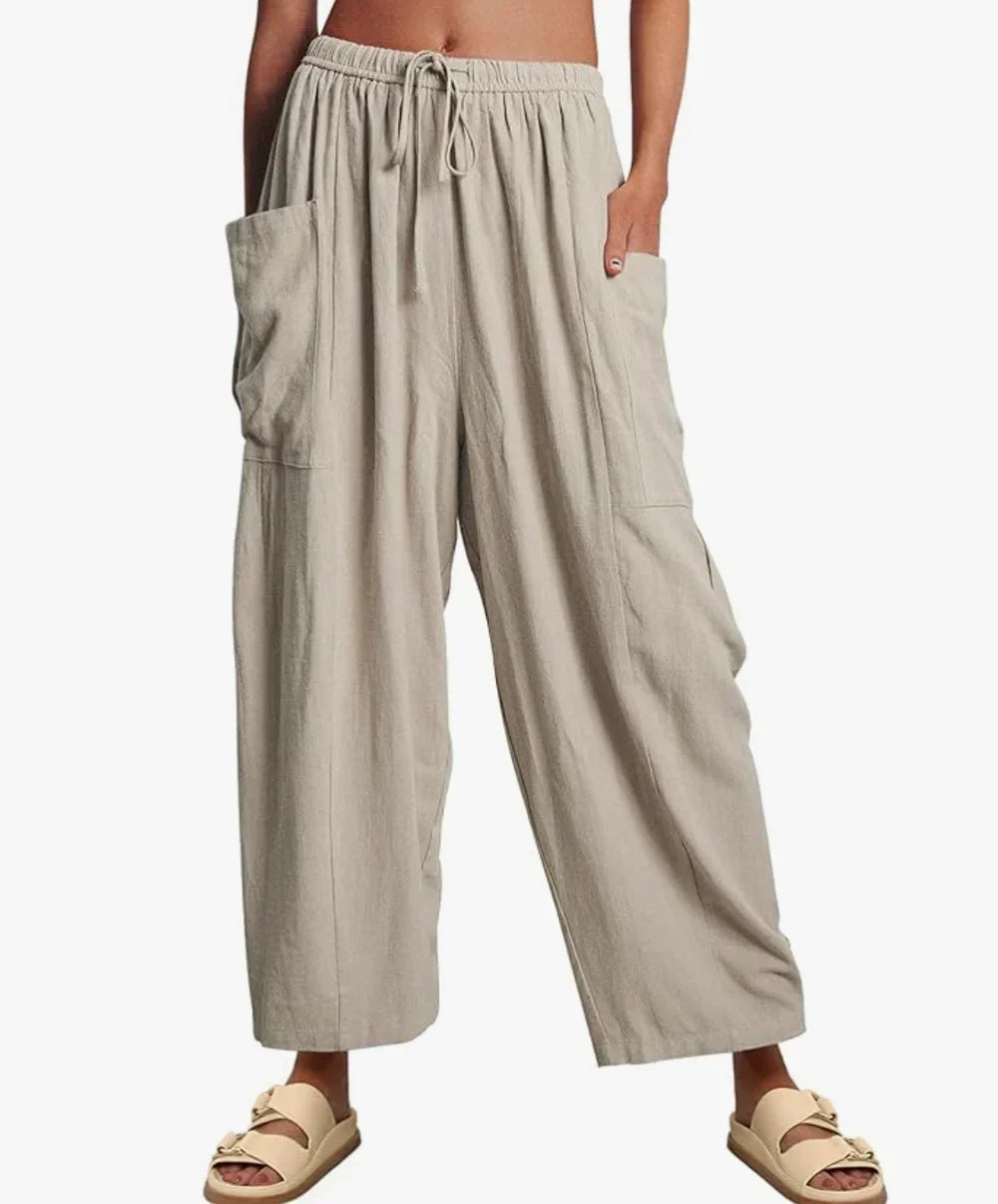 Barbara - Dawn Wide-Leg Pocket Pants