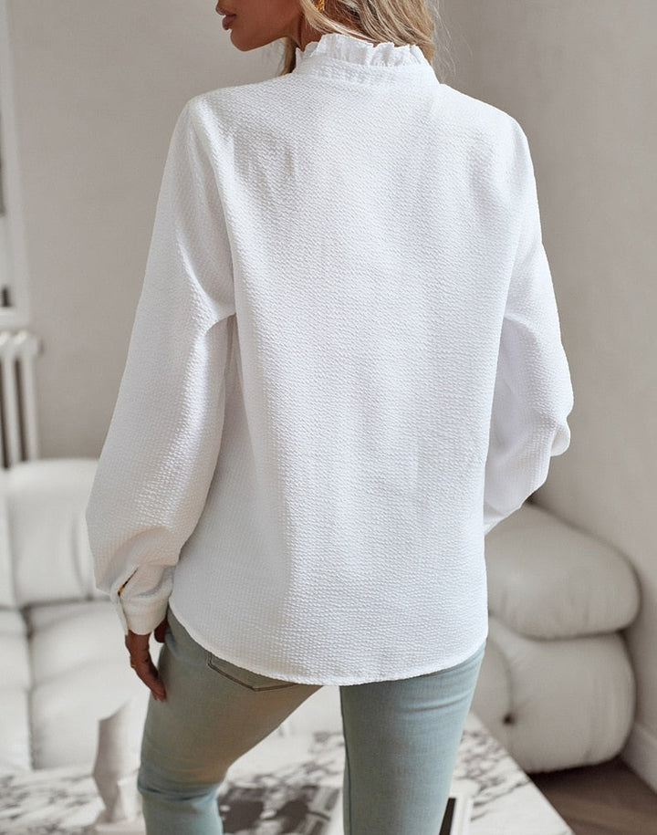 Bridget - Elegant Polo Blouse