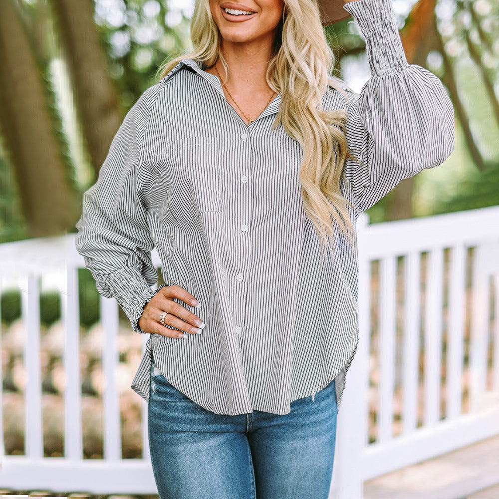 Darlene - Stripe Relaxed Shirt