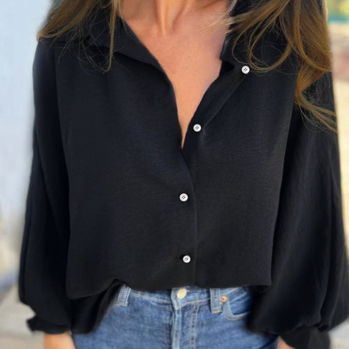 Monica - Elegant Button-Up Blouse