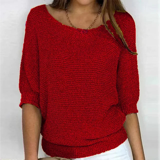 Edna - Relaxed Knit Top