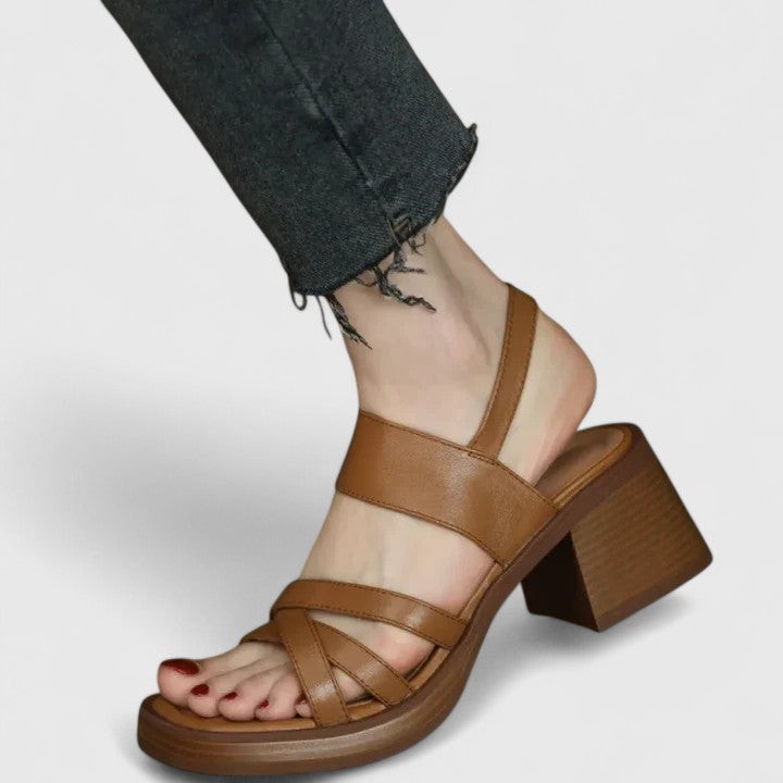 Celeste - Elegant Crisscross Sandals